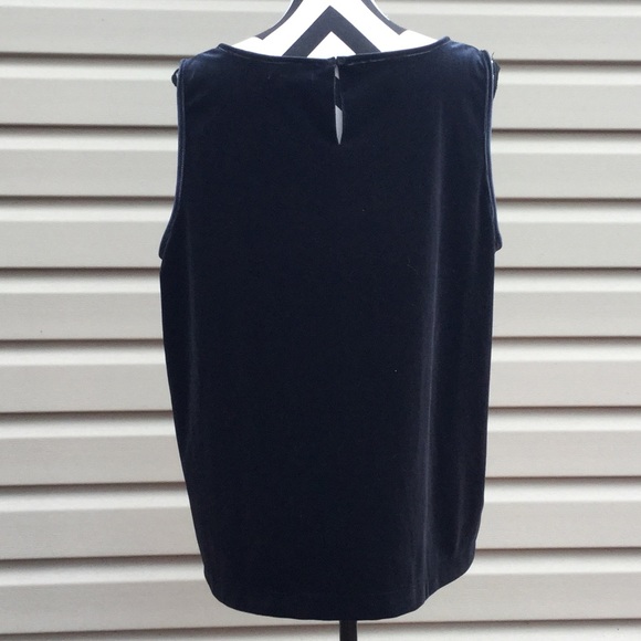 NWT Vineyard Vines Velvet Sleeveless Shell Top - Picture 8 of 8